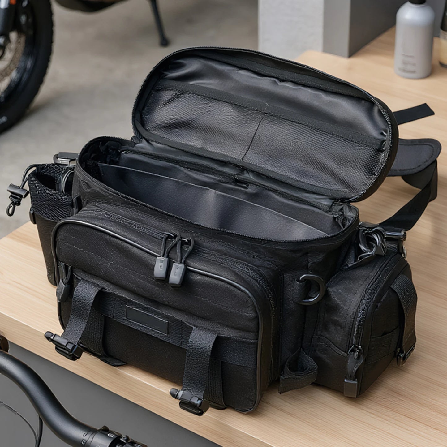 Multi-Functional Lure Bag Tackle Fishing Gear Organizer Backpack