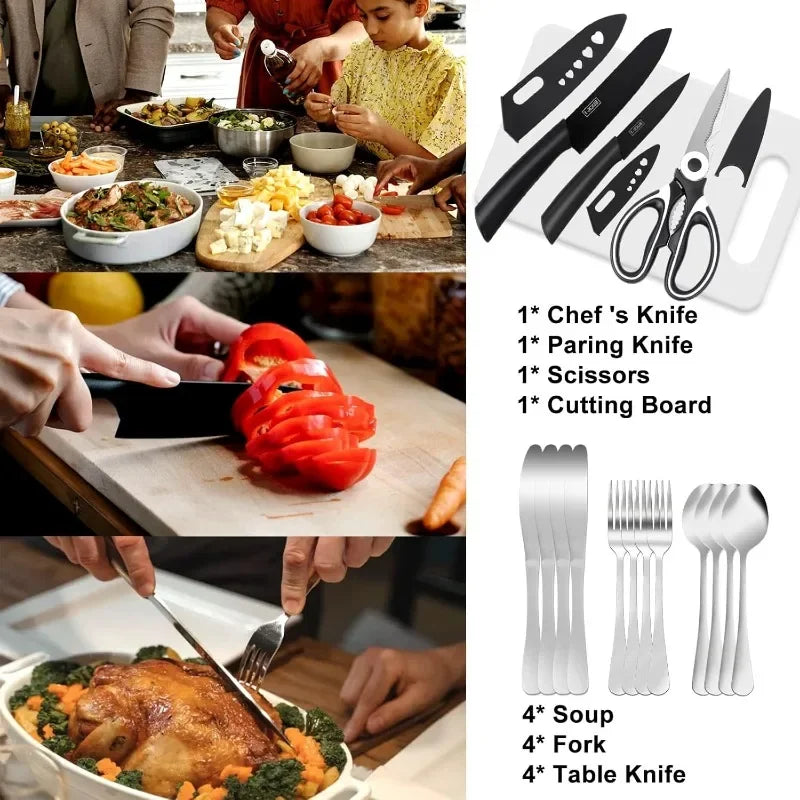 Camping Cookware 35 Piece Outdoor Kitchen Gear Set