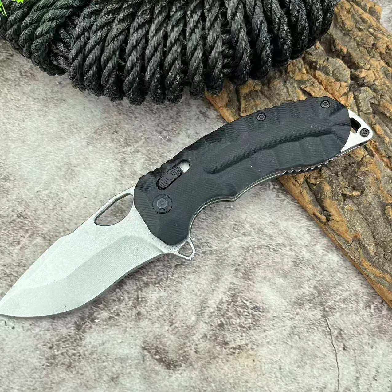 DIY Supplies Folding Knife For Outdoor Camping And Survival Gear