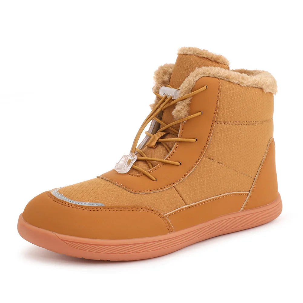 Shunmaii Women's Snow Boots Fur Lined Anti Slip Hiking