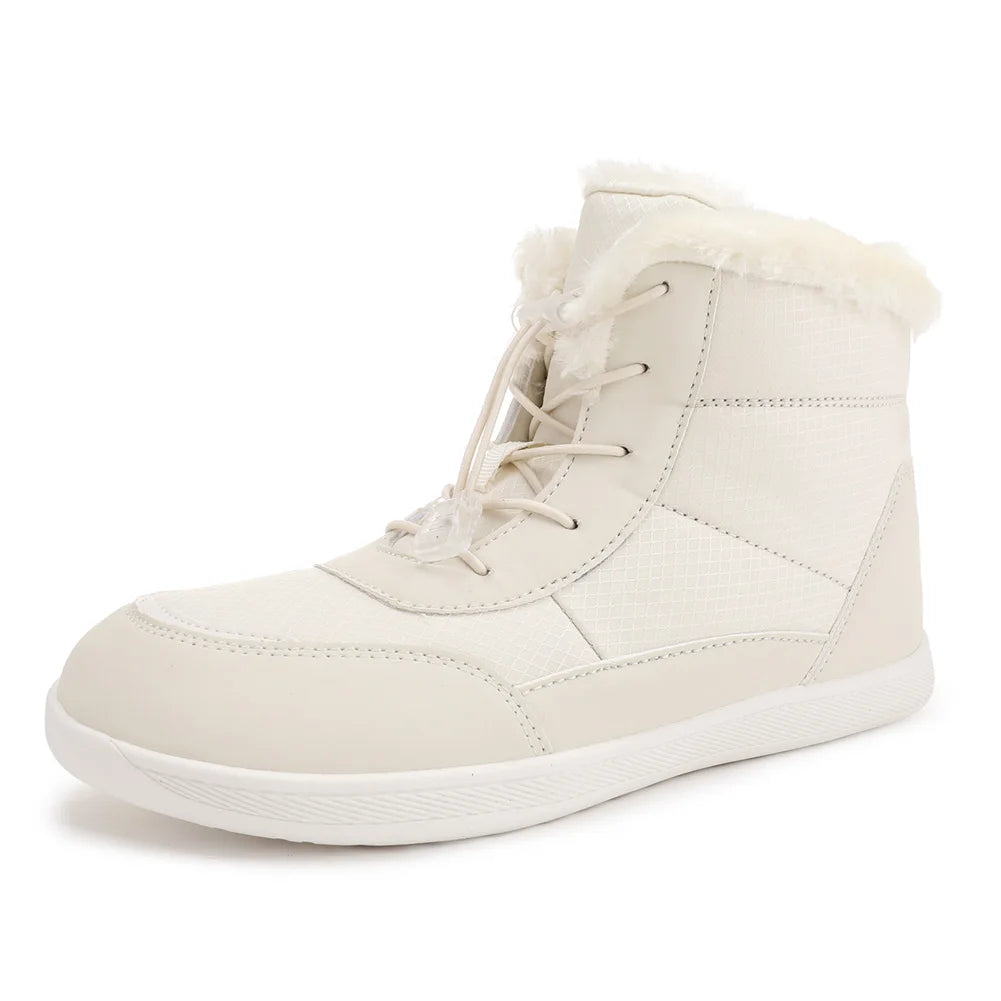 Shunmaii Women's Snow Boots Fur Lined Anti Slip Hiking