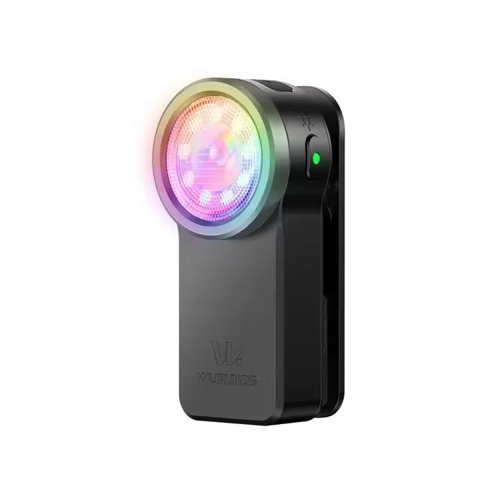Wurkkos HD03 USB Rechargeable Mini Clip Light LED RGB Flashlight