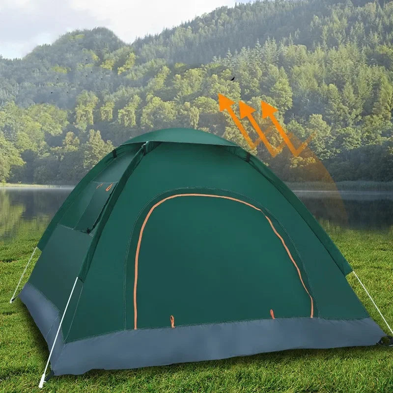 Outdoor Pop Up Tent Waterproof Automatic Setup Sun Shelter