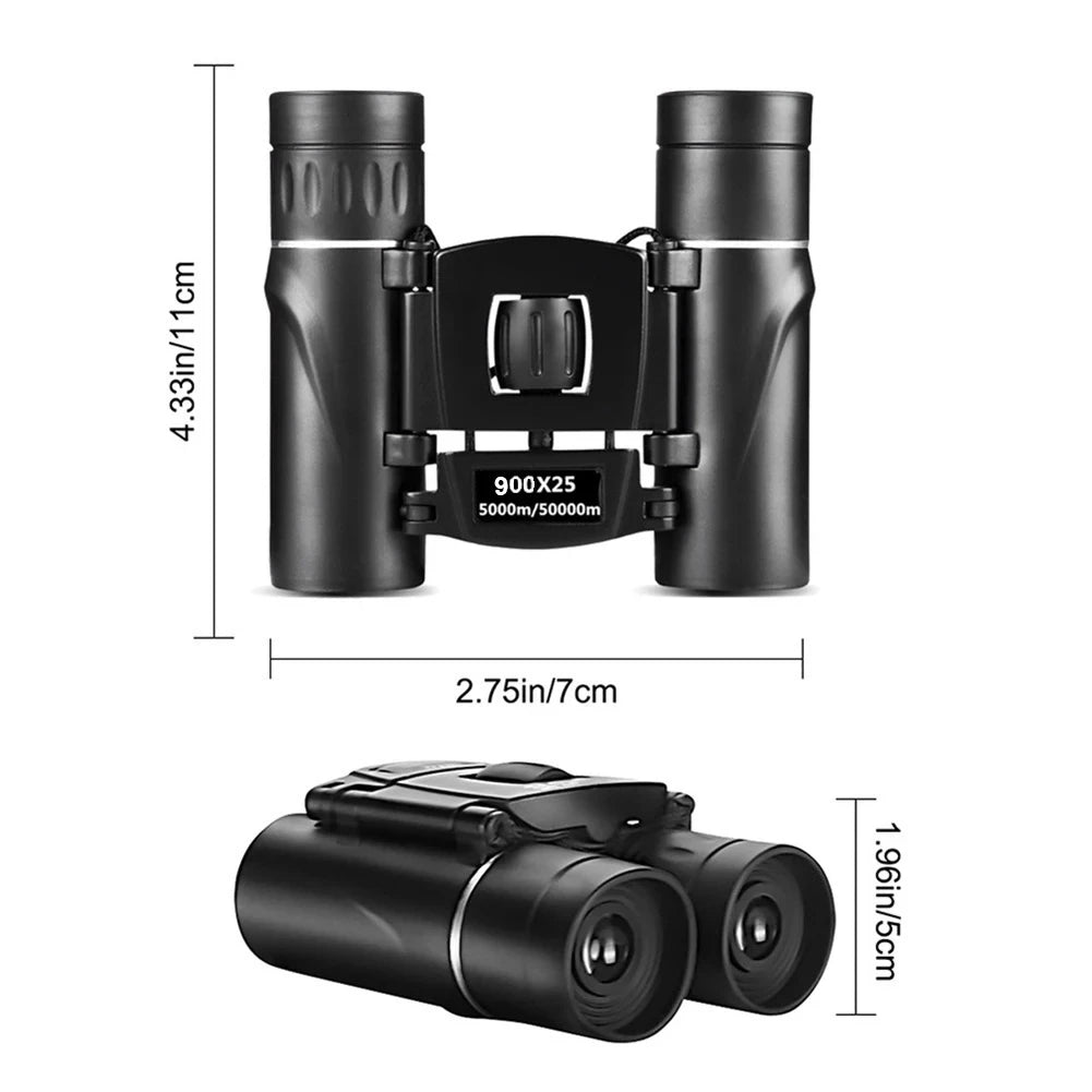 Long Range 900x25 BAK4 Binoculars For Hunting And Camping