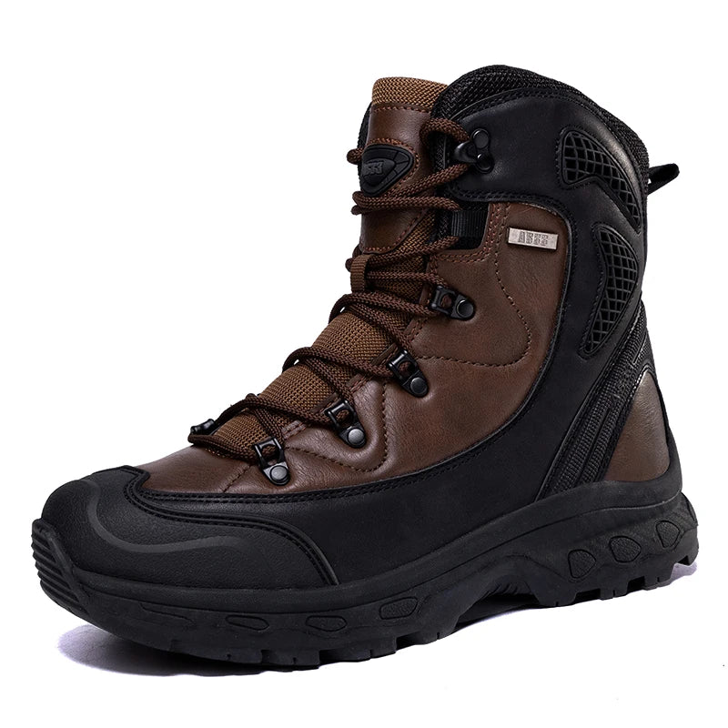 Louis Kadhrcn Men's Mountain Hiking Boots Waterproof Breathable