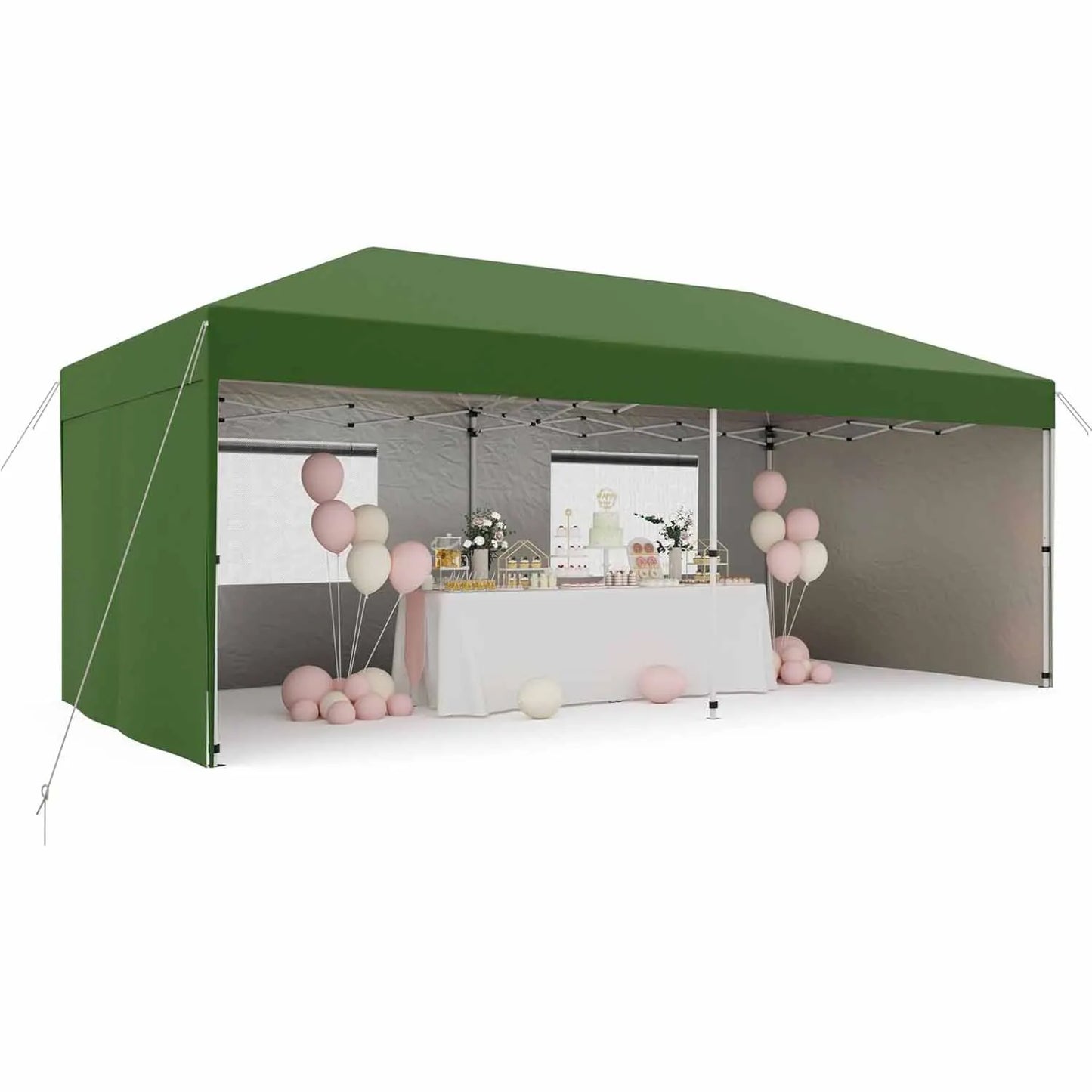 Pop Up Canopy Tent With Oxford Fabric And Sidewalls