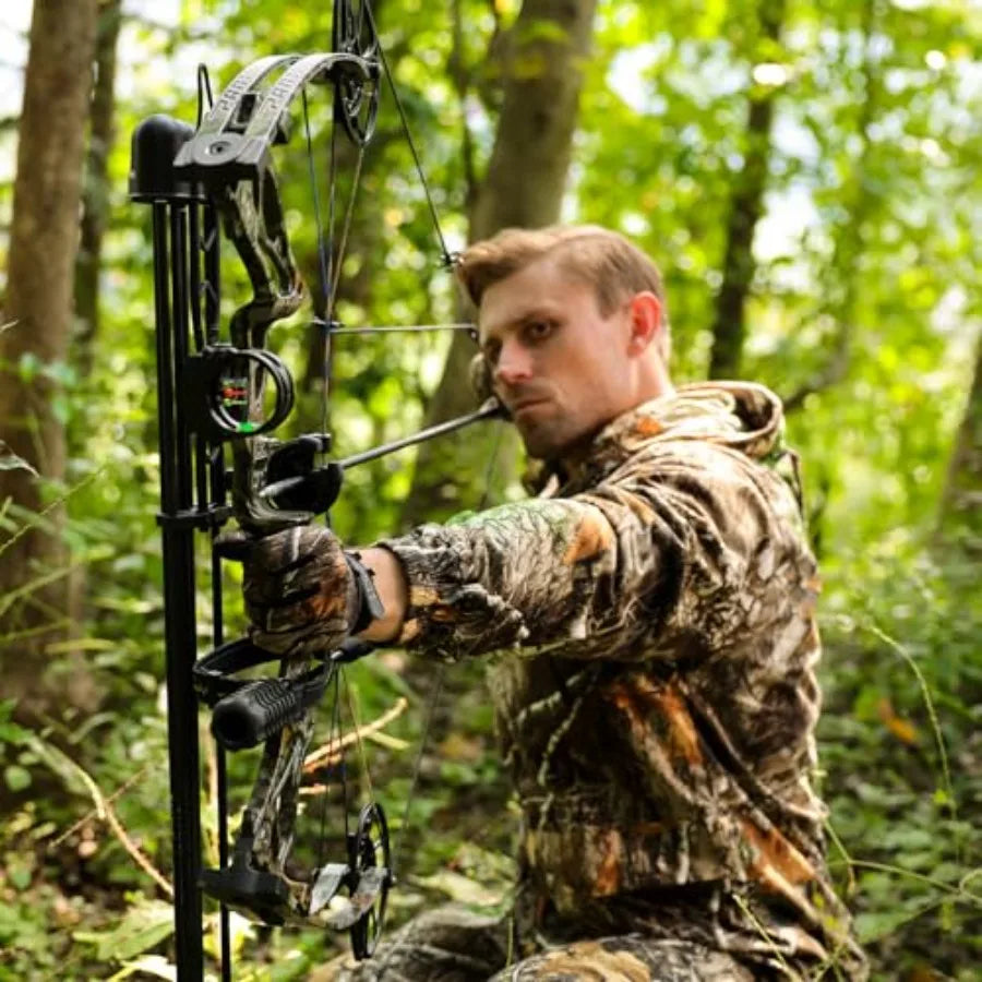 Lightweight Adjustable Compound Bow Package Draw 0-70 Lbs 320 FPS