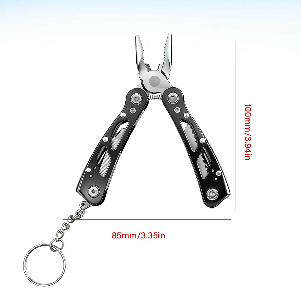 Folding Multi Tool Pocket Knife Pliers for Outdoor Survival