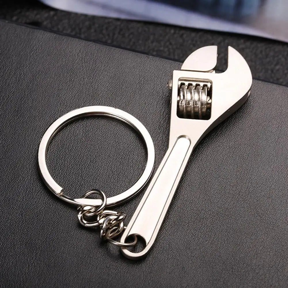 TOOPREE Mini Wrench Keychain Portable Universal Adjustable Spanner For Car