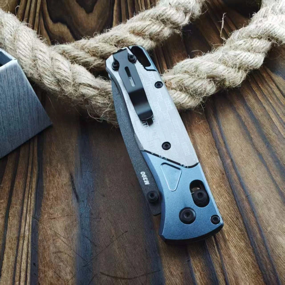 DIY Supplies Folding Knife Aluminum Handle Outdoor Clip