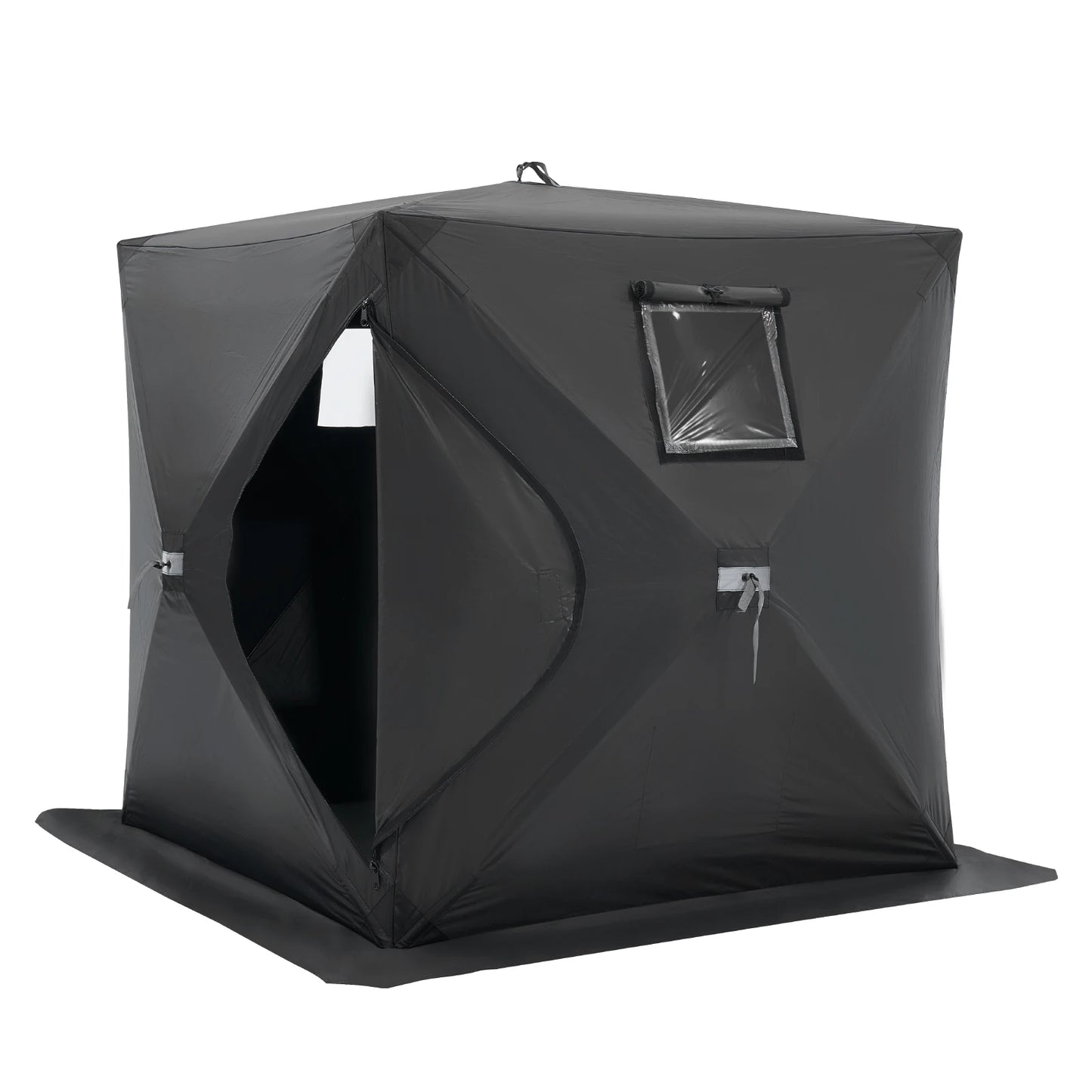 Portable Ice Shelter 1-2 Person Fishing Tent Ice Shanty Waterproof
