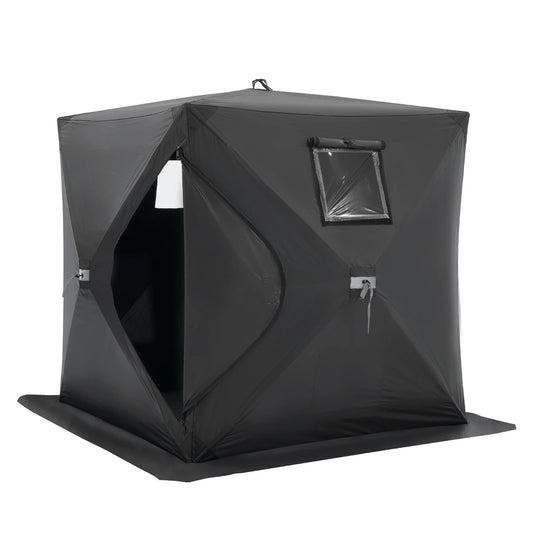 Portable Ice Shelter 1-2 Person Fishing Tent Ice Shanty Waterproof