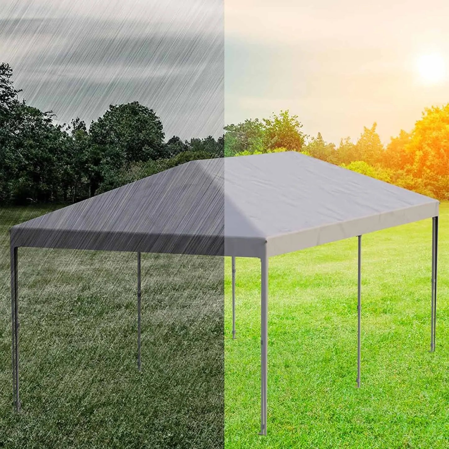 Pop Up Canopy Tent With Oxford Fabric And Sidewalls