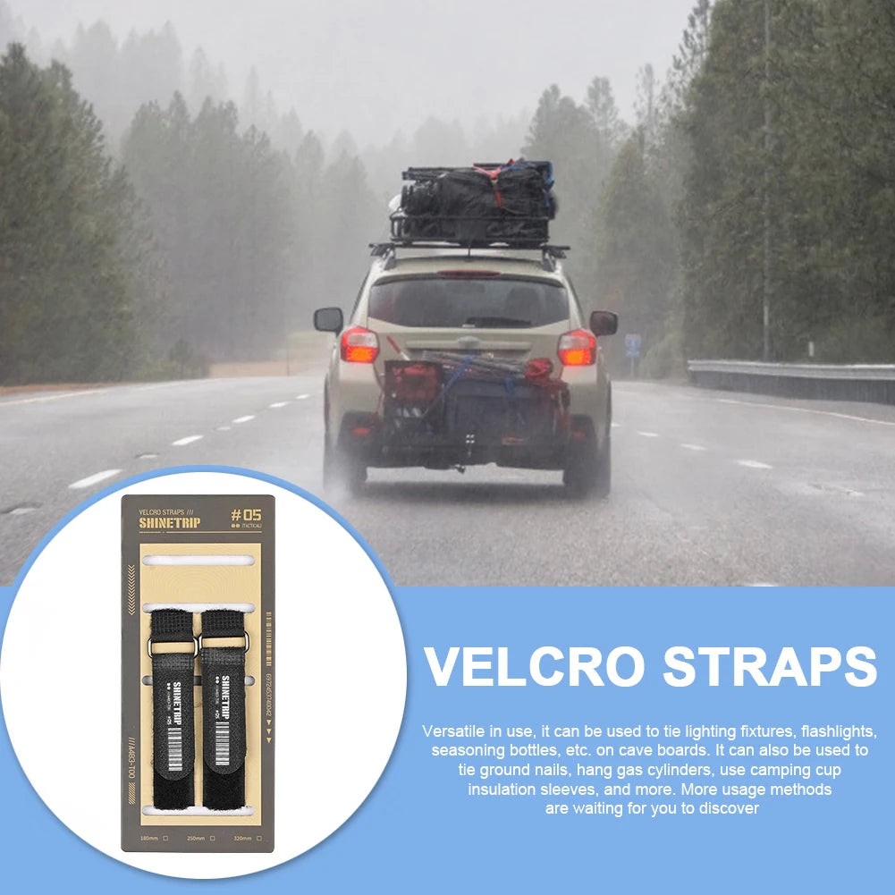 Nylon Tent Tie Down Straps With Buckles For Camping