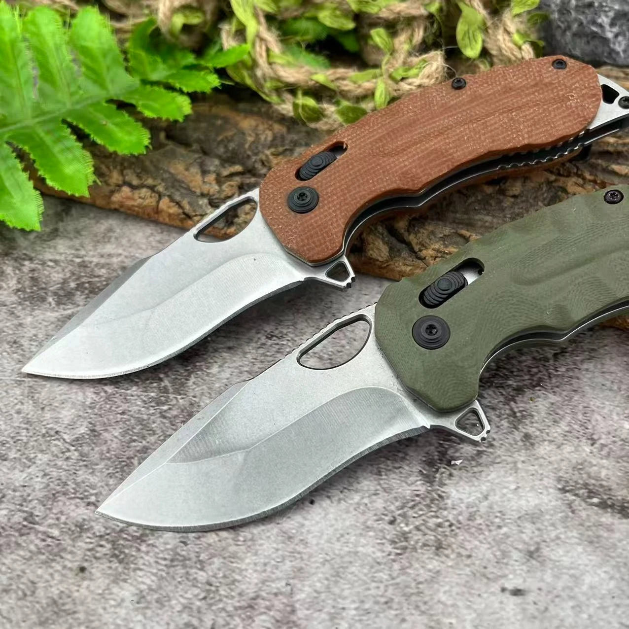 DIY Supplies Folding Knife For Outdoor Camping And Survival Gear