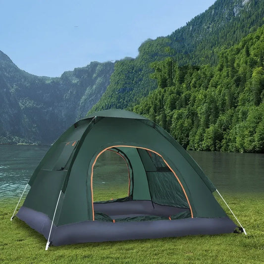 Outdoor Pop Up Tent Waterproof Automatic Setup Sun Shelter