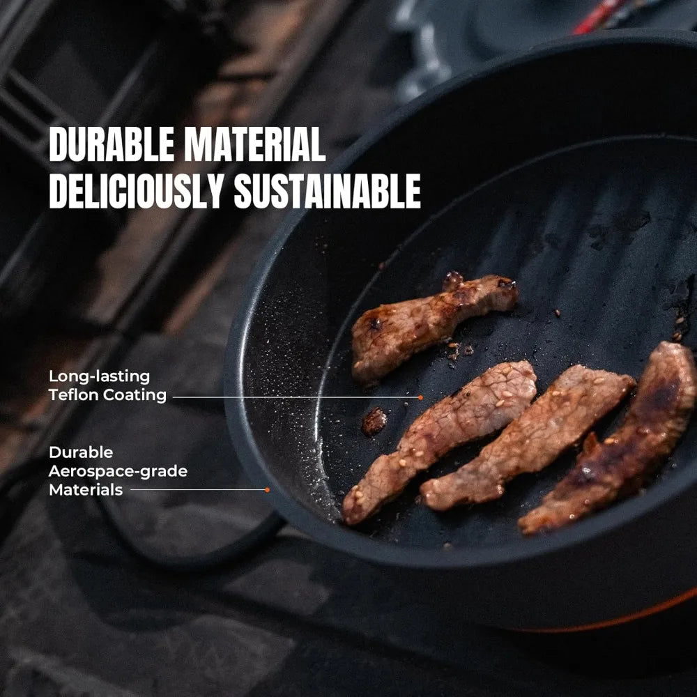 Nomad Cooking System Electric Camping Stove 200 to 1000W