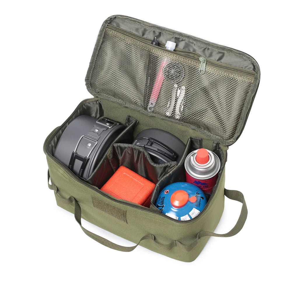 Camping Utensil Organizer Detachable Multifunctional Stove Storage Case